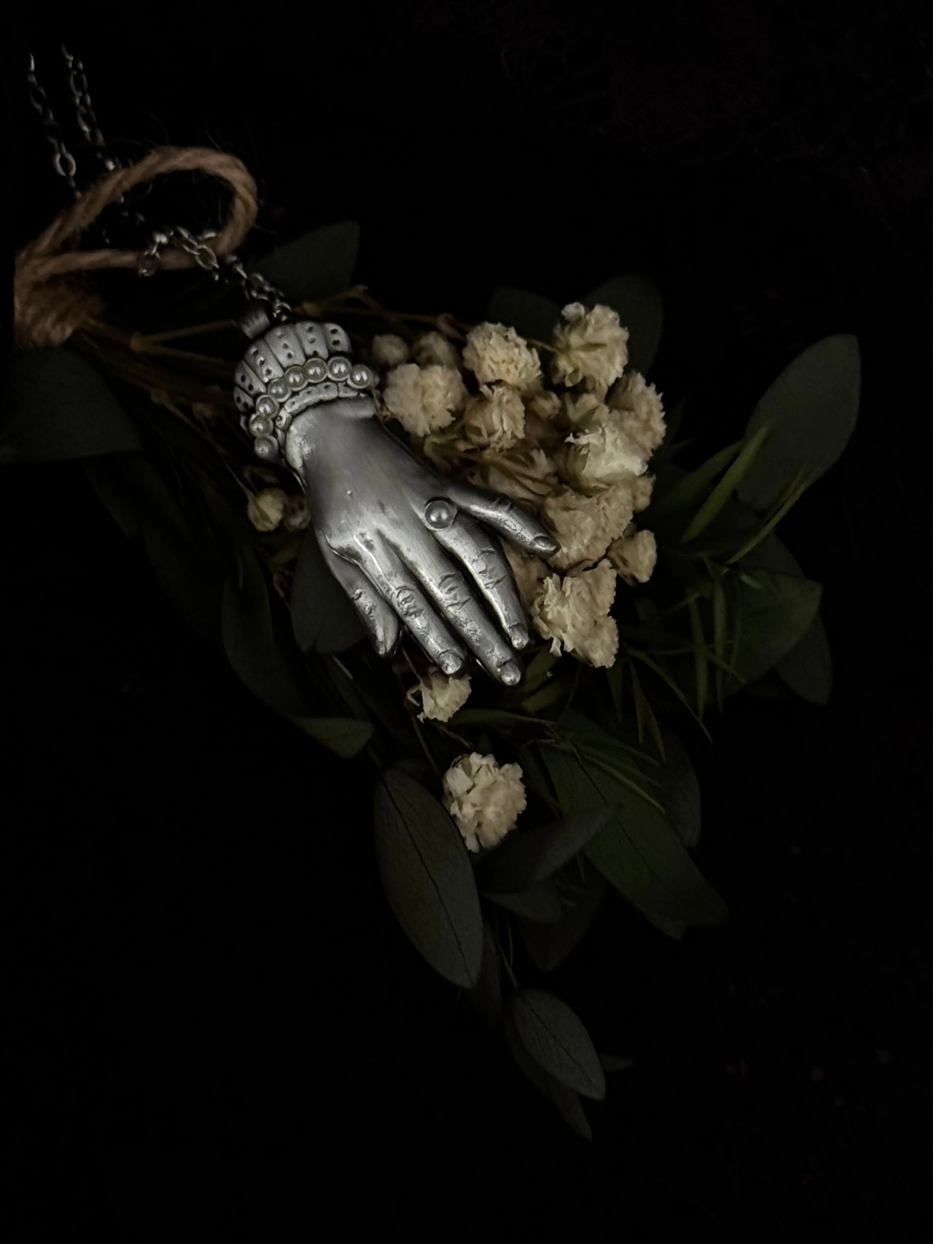 Victorian Hand necklace by Seance - Image 2