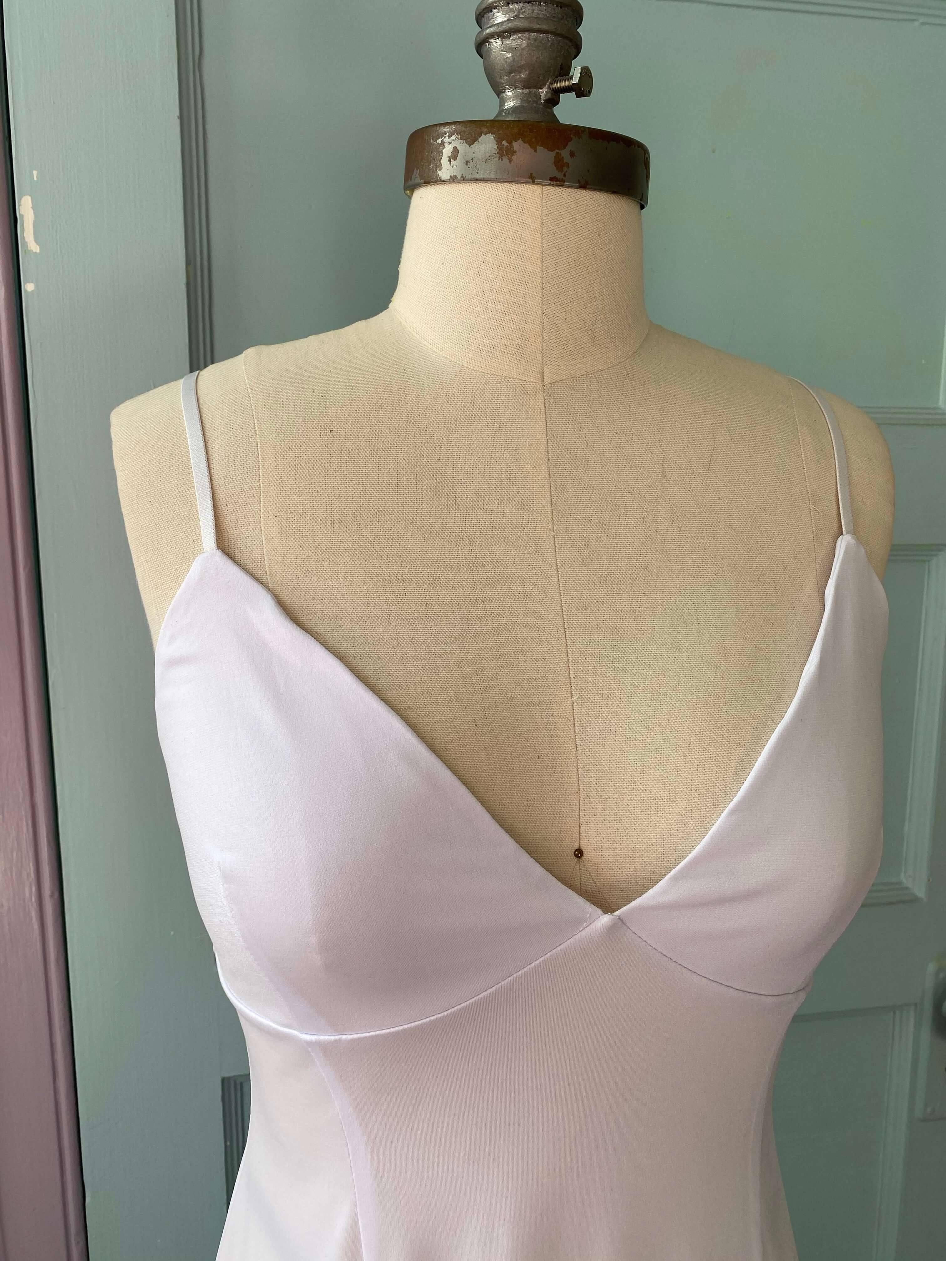 White Lydia Slip - Image 3